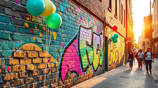 L'art du graffeur : une touche festive pour vos événements